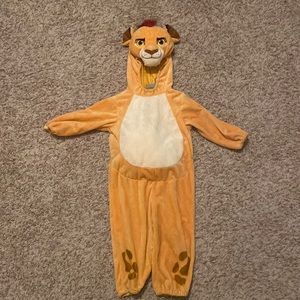Disney Junior Lion Guard Kion Plush Halloween Costume Toddler 3 T. Super Soft.